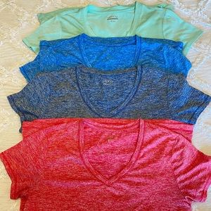 4 BCG shirts. Sizes S and M.